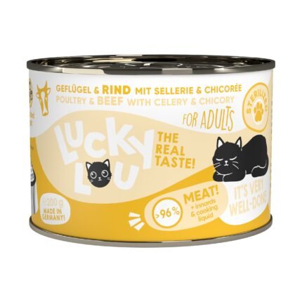 LuckyLou LS Steril Geflügel+Rind 200gD